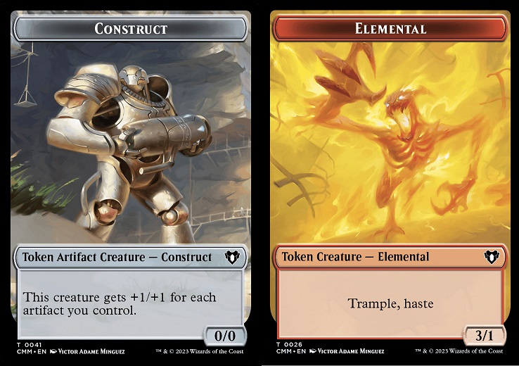 Construct (41) // Elemental (26) Token